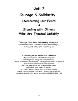 Unit 7 - Institute for Peace and Justice