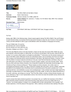 Page 1 of 11 Literature Resource Center