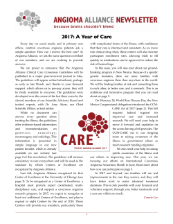 2017: A Year of Care