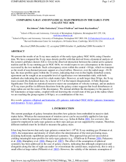 Comparing X-ray and Dynamical Mass Profiles in The - IME-USP