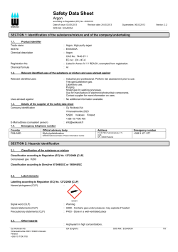 MSDS - Woikoski
