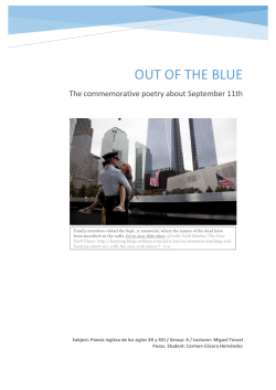 OUT OF THE BLUE
