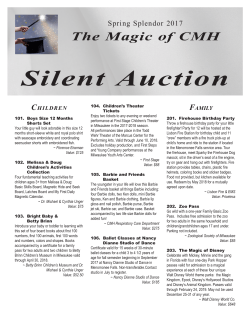 Silent Auction