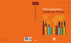 Child Adoption: Trends and Policies