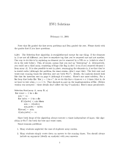 H&iexcl;1 Solutions February 11, 2001 Note that Bo graded the first seven