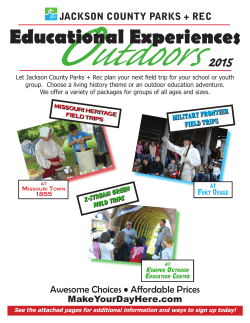 Educational Experiences Packet