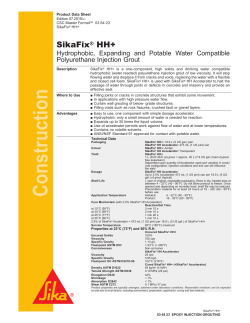 SikaFix&reg; HH+ - Sika Canada