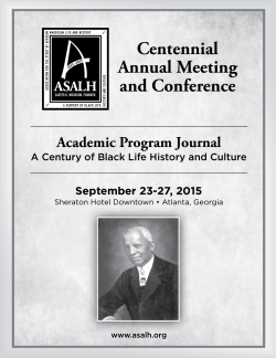 Academic Program Journal