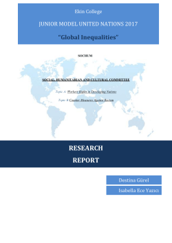 SOCHUM Background Guide