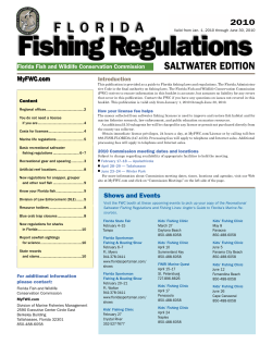 Fishing Regulations