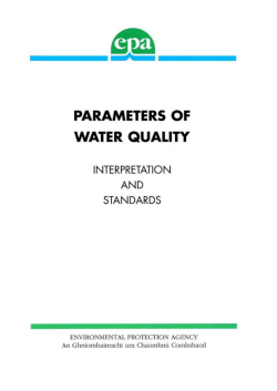 Parameters of Water Quality : Interpretation and Standards