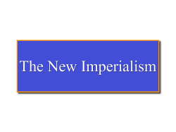 Imperialism I