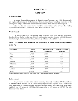 cotton - Agri Exchange