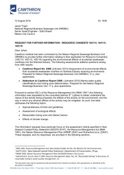 NRSBU - Nelson City Council