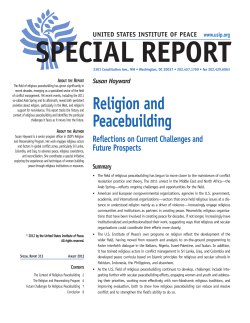 - United States Institute of Peace