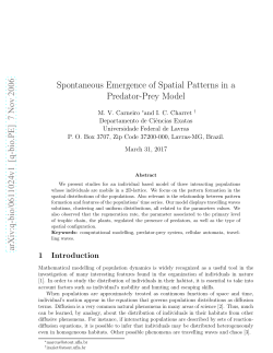 arXiv:q-bio/0611024v1 [q-bio.PE] 7 Nov 2006