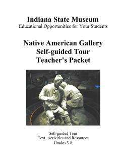 Native American Tour Packet - Indiana University Public Policy