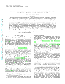 Electron-capture supernovae as the origin of elements beyond iron