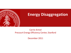 Energy Disaggregation