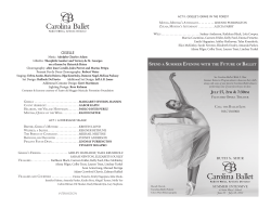 GISELLE - Carolina Ballet