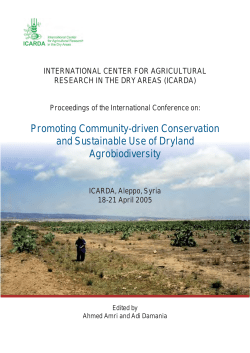 Promoting Community-driven Conservation and Sustainable Use of