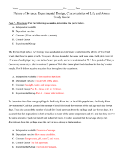 Test 1 Study Guide KEY - Hamilton Local Schools
