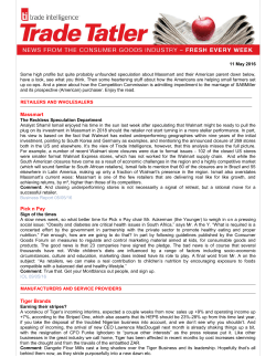 Massmart Pick n Pay Tiger Brands