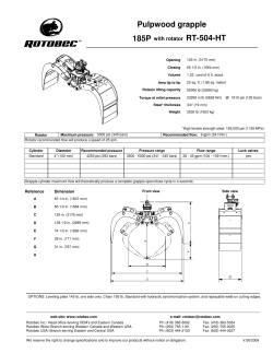 Spec Sheet
