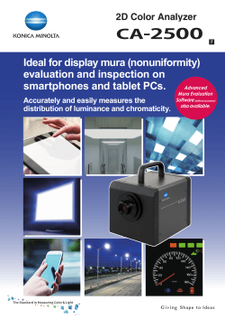 CA-2500 - Konica Minolta