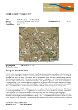 heritage citation report