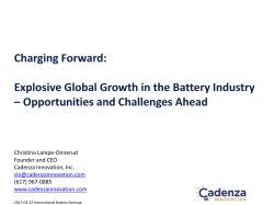 Introduction to a New Concept Low Cost High Performance Energy