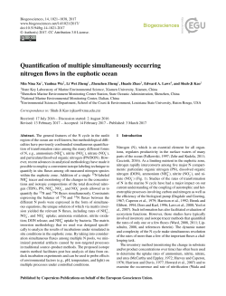 Quantification of multiple simultaneously occurring