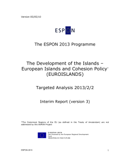 The Development of the Islands