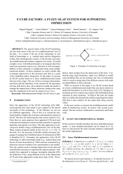 f-cube factory: a fuzzy olap system for