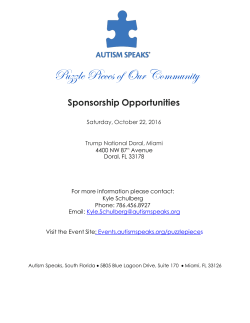 Puzzle Pieces of Our Community