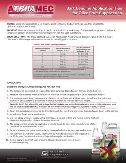 Atrimmec Bark Banding Tips