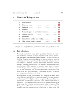 4 Basics of integration