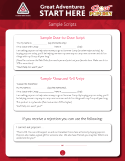 start here - Scouts Canada