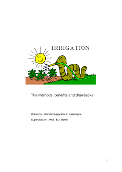 The methods, benefits and drawbacks
