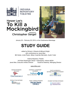 To Kill a Mockingbird