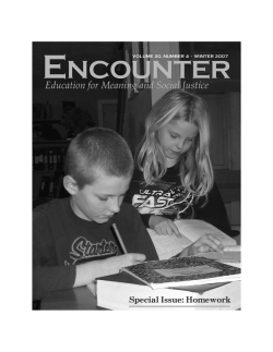 Hazardous Homework? The Relationship Between