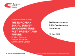 Past, Present and Future