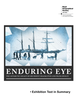 Exhibition Text in Summary