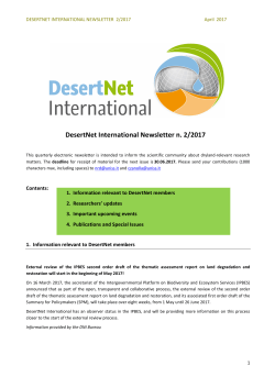 DNI Newsletter 2/2017