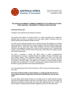 Australia Africa Chamber of Commerce