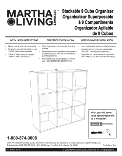 Stackable 9 Cube Organizer Organisateur