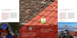 Brochure Perfect Moisture Protection for Heavy Clay Ceramics