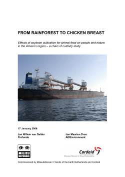 From Rainforest to Chicken Breast
