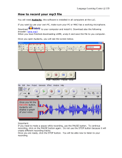 How to record your mp3 file