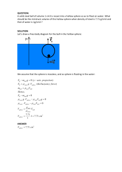 A solid steel ball of volume 1 cm3 is recast into a hollow sphere so